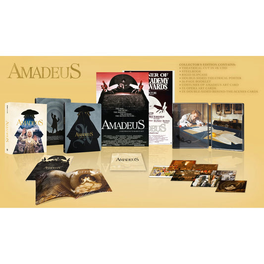 Amadeus Limited Collector's Edition 4K UHD SteelBook (Warner Bros/Region Free)