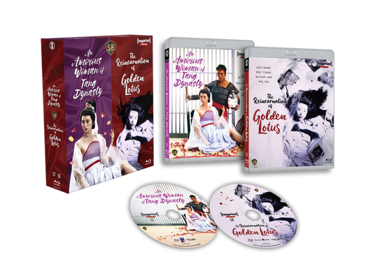 An Amorous Woman of Tang Dynasty (1984) / The Reincarnation Of Golden Lotus (1989) Blu-ray HardBox (Imprint/Region Free) [Preorder]