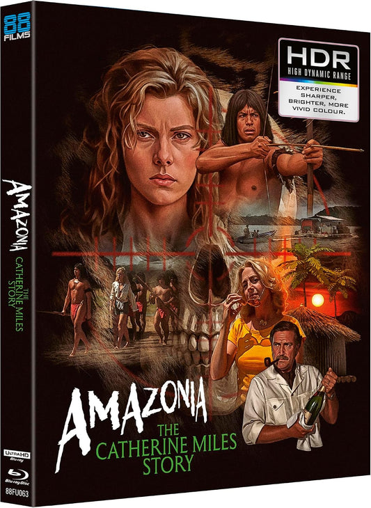 Amazonia - The Catherine Miles Story 4K UHD + Blu-Ray with Slip (88 FIlms/Region Free/B) [Preorder]