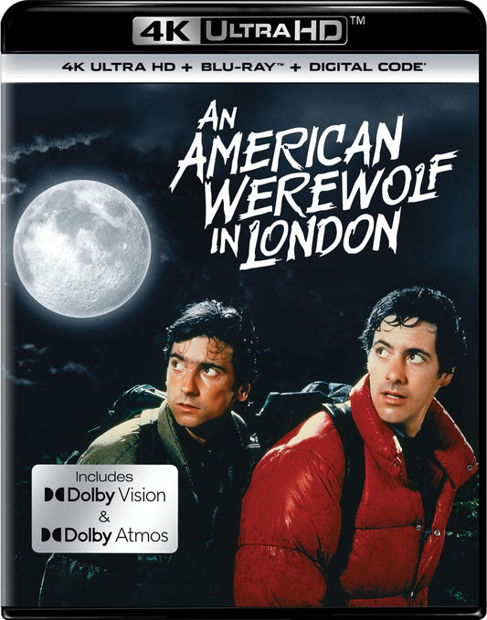 An American Werewolf in London 4K UHD + Blu-ray with Slipcover (Universal U.S.)