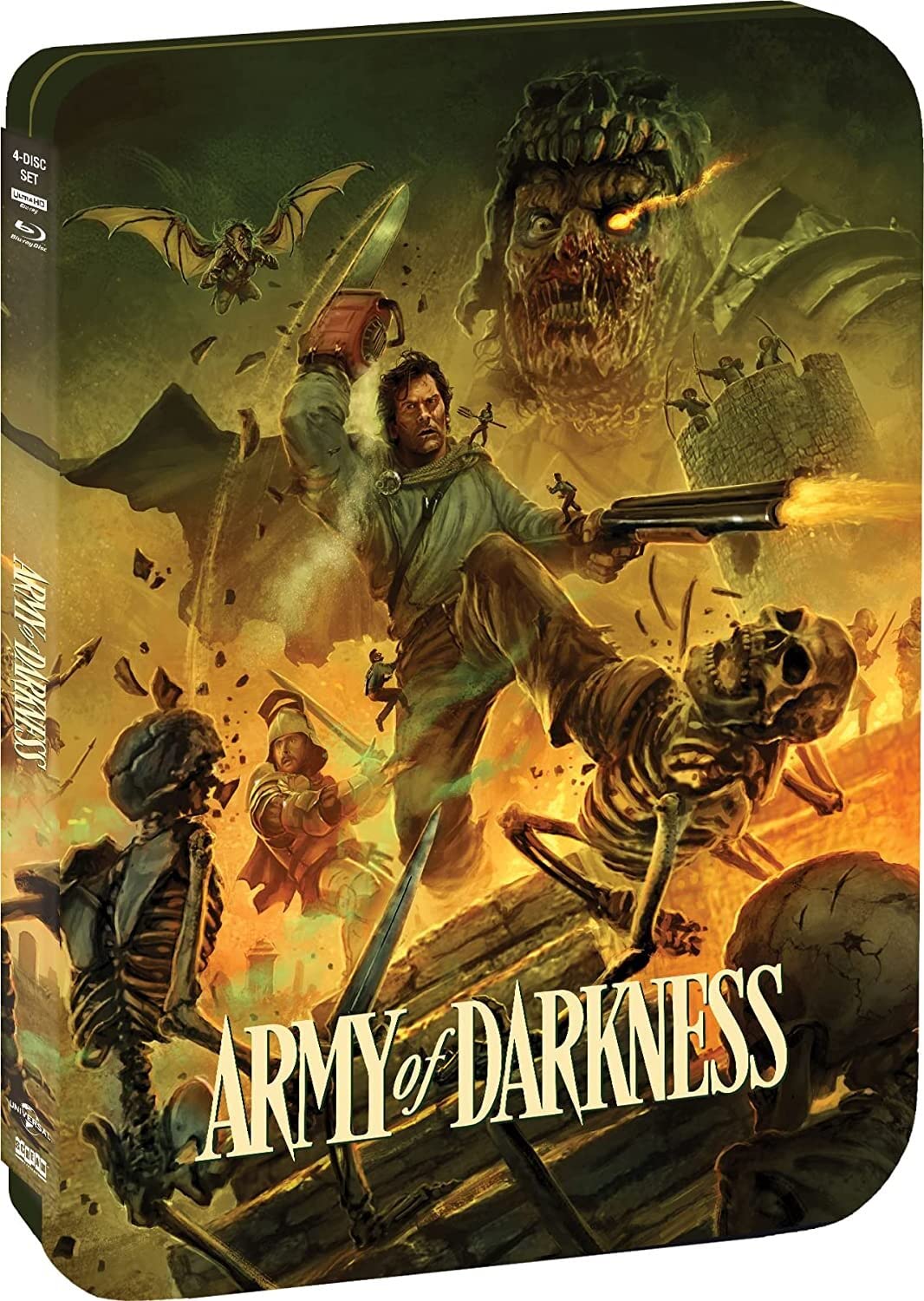 Army of Darkness 4K UHD + Blu-ray Steelbook (Scream Factory)