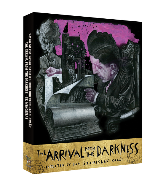 Jan S. Kolar Czech Silents 2-Disc Blu-ray Set with Slipcover (The Arrival from Darkness + St. Wenceslas) (Deaf Crocodile) [Preorder]