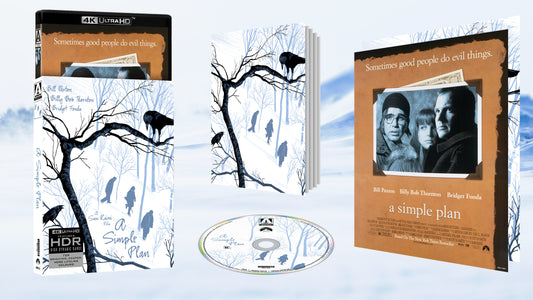 A Simple Plan Limited Edition 4K UHD with Slipcover (Arrow Video U.S.) LIMIT 1 PER CUSTOMER