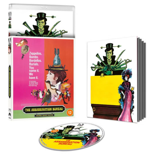 The Assassination Bureau Limited Edition Blu-ray with Slipcover (Arrow Video UK/Region B) [Preorder]