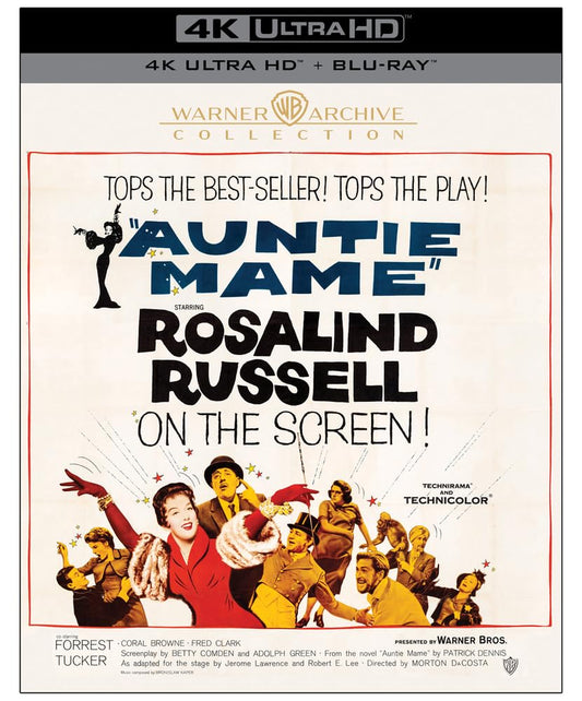 Auntie Mame 4K UHD + Blu-ray with Slipcover (Warner Archive Collection U.S.)