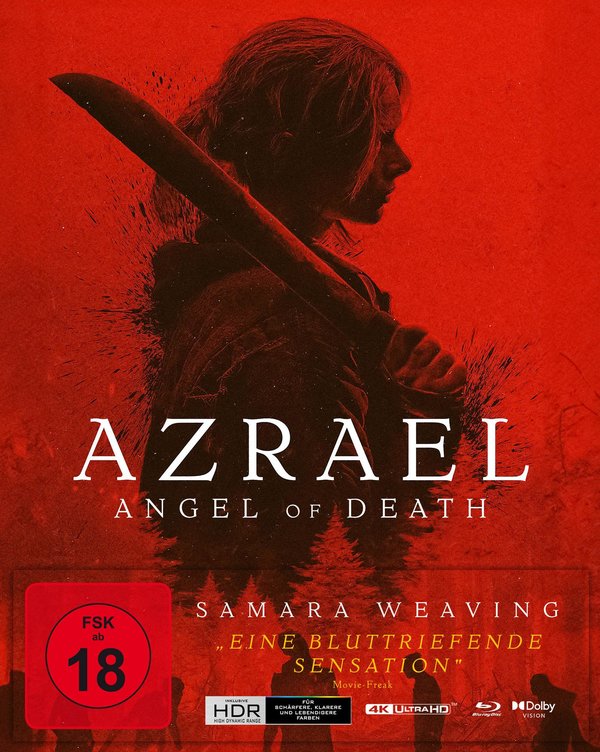 Azrael - Angel of Death - Uncut Mediabook Edition 4K Ultra HD + Blu-ray (Region Free/B) [German Import]