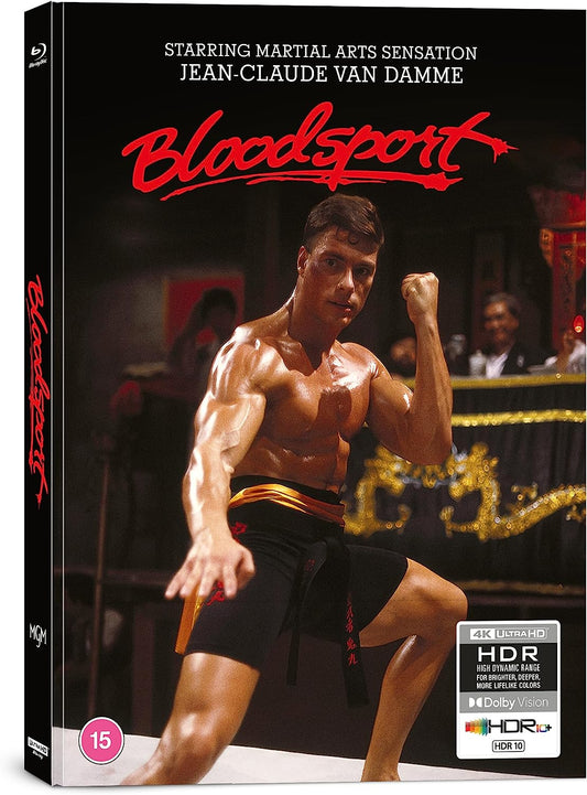 Bloodsport 4K UHD + Blu-Ray Mediabook (Artwork A) (Altitude/Region Free/B)