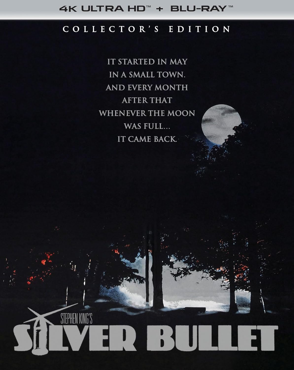 Silver Bullet 4K UHD + Blu-ray Collector's Edition with Slipcover (Scream Factory)