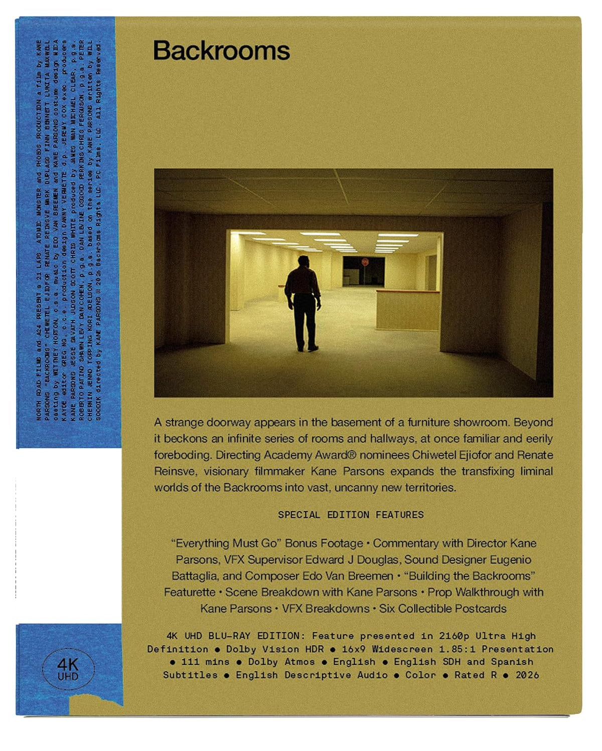 Backrooms 4K UHD (A24) [Preorder)