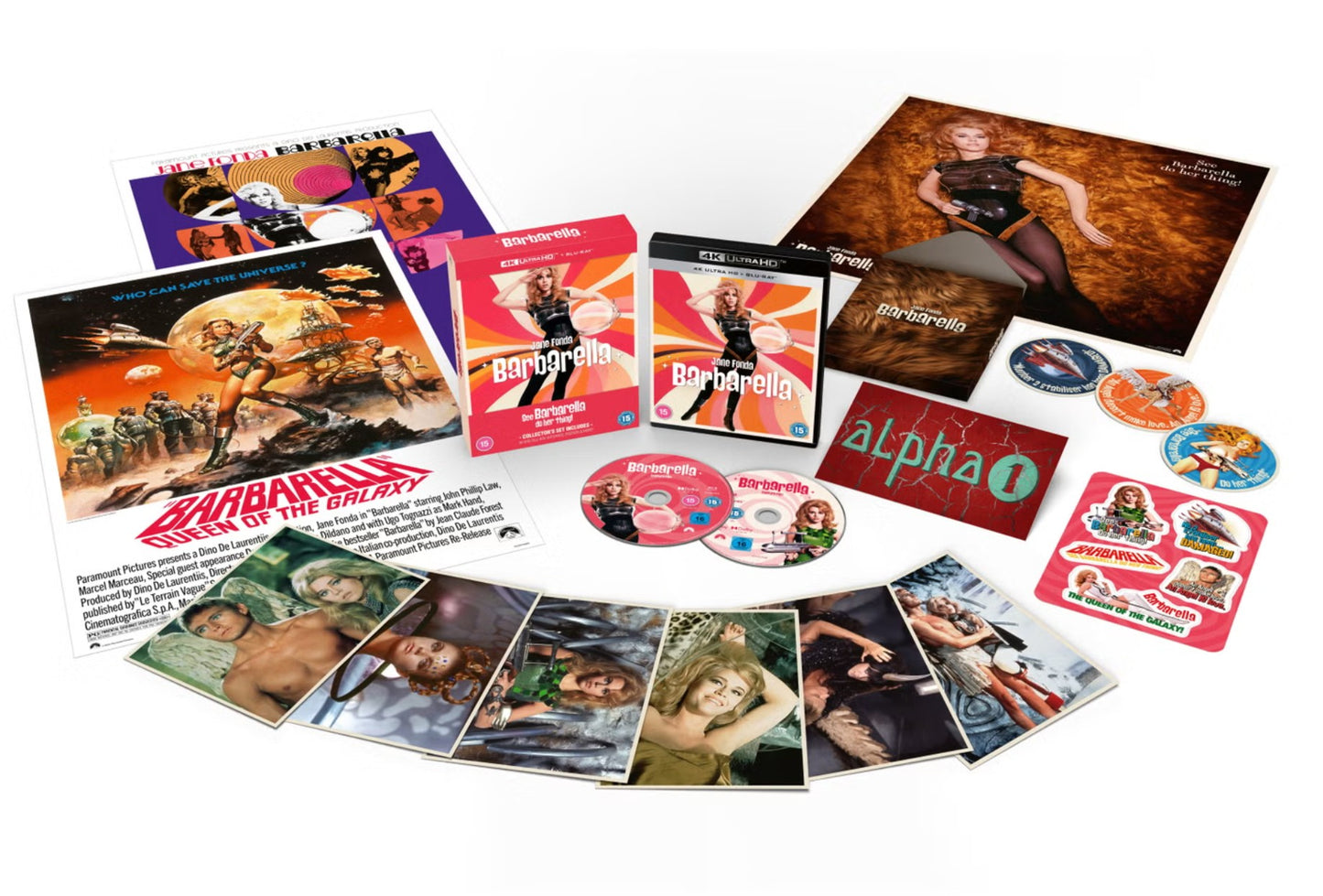 Barbarella - Queen Of The Galaxy Limited Collectors Edition 4K Ultra HD + Blu-Ray (Paramount/Region Free/B) [Preorder]