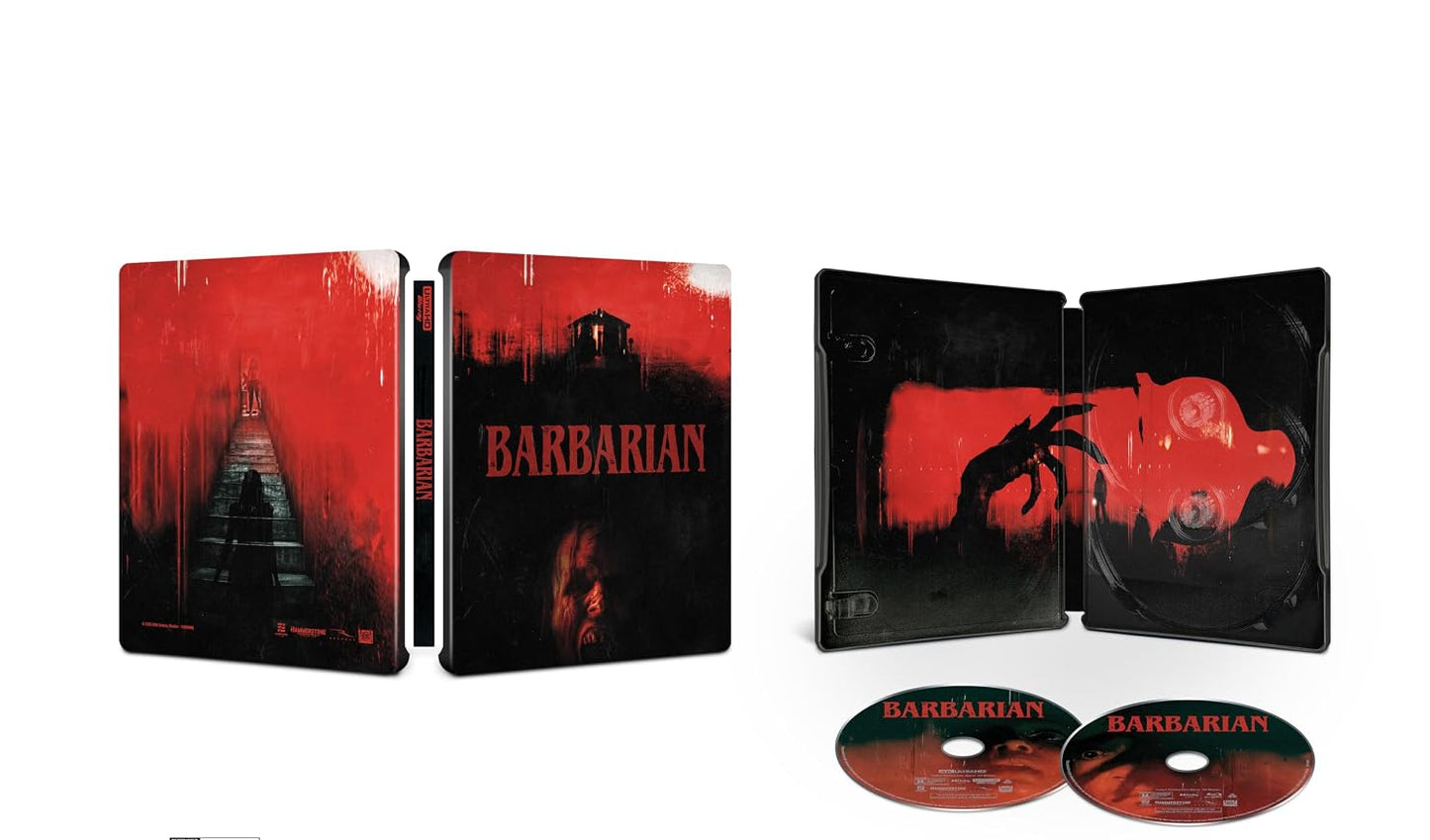 Barbarian 4K UHD + Blu-ray SteelBook (20th Century Studios U.S.)