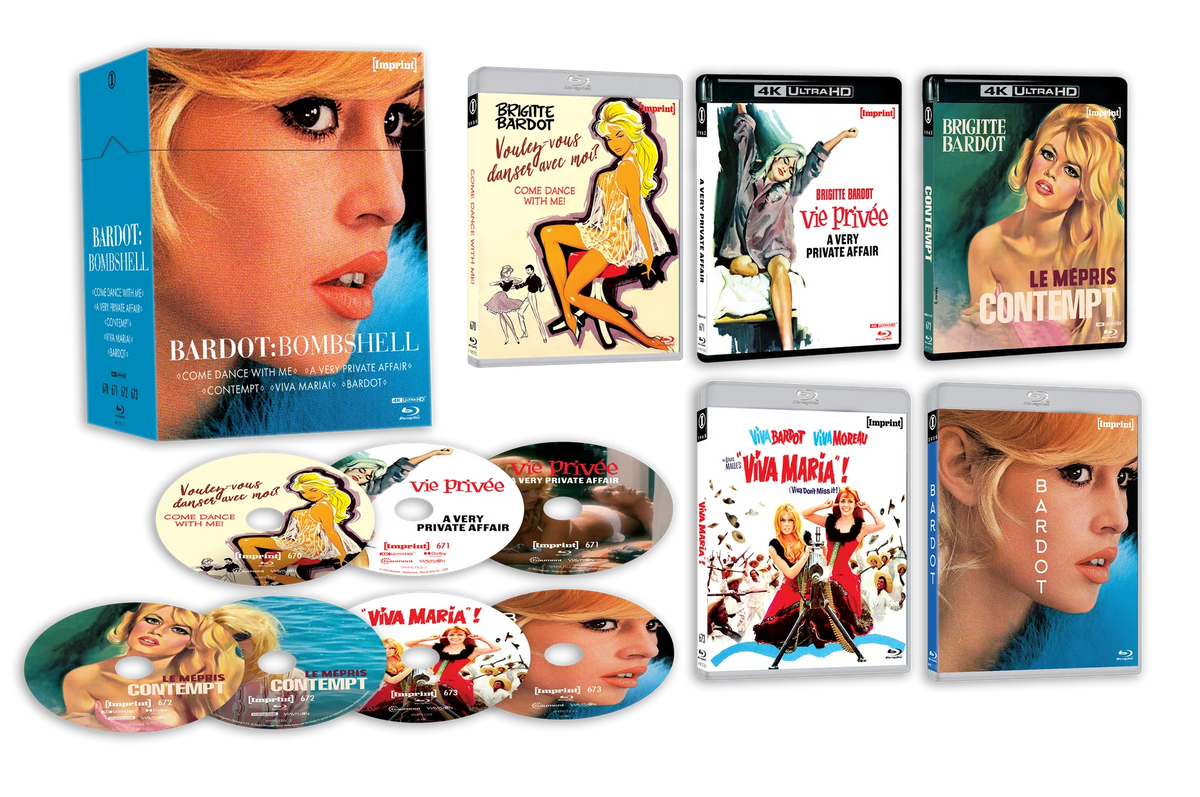 Bardot: Bombshell (1959 - 2025) - 4K UHD + Blu-ray Limited Edition Hardbox (Imprint/Region Free) [Preorder]