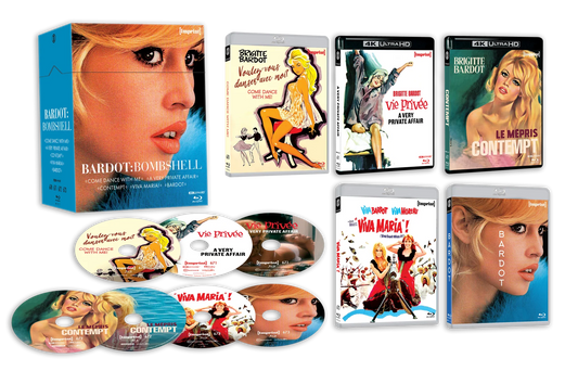 Bardot: Bombshell (1959 - 2025) - 4K UHD + Blu-ray Limited Edition Hardbox (Imprint/Region Free) [Preorder]
