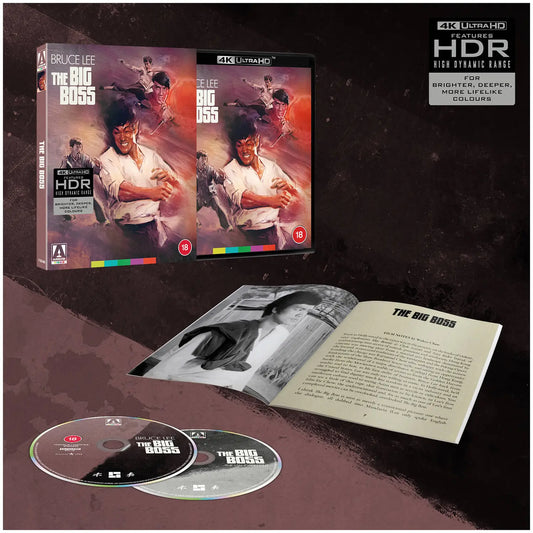 The Big Boss 4K UHD Limited Edition with Slipcover (Arrows Films UK/Region Free)