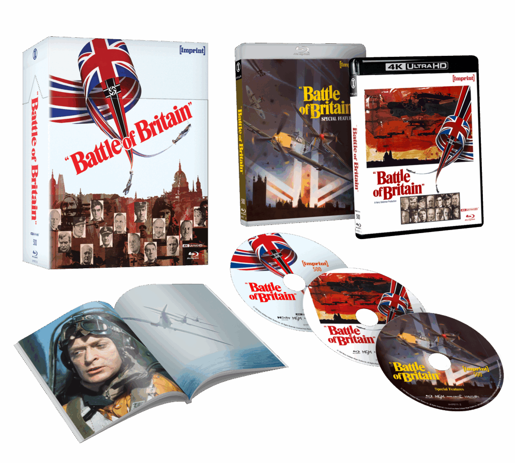 Battle Of Britain (1969) 4K UHD + Blu-ray Limited Edition Hardbox + Hardback Booklet (Imprint/Region Free) [Preorder]