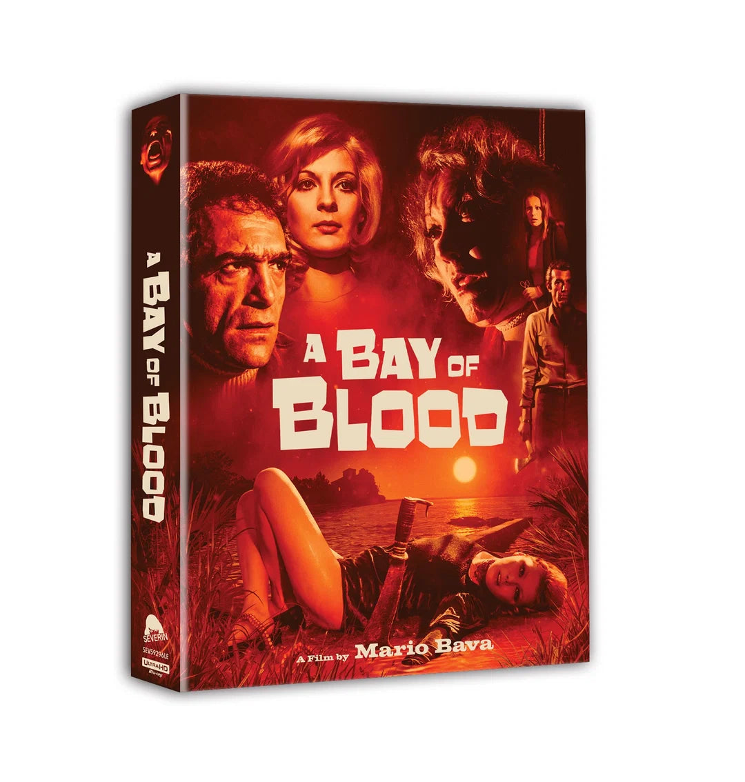 A Bay of Blood 4K UHD + Blu-ray + CD (4-Disc) with Limited Edition Slipcover (Severin Films U.S.) LIMIT 1 PER CUSTOMER