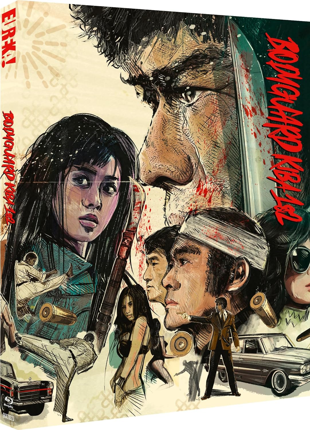 Bodyguard Kiba 1 and 2 Limited Edition Blu-ray with Slipcover (Eureka/Region B) [Preorder]