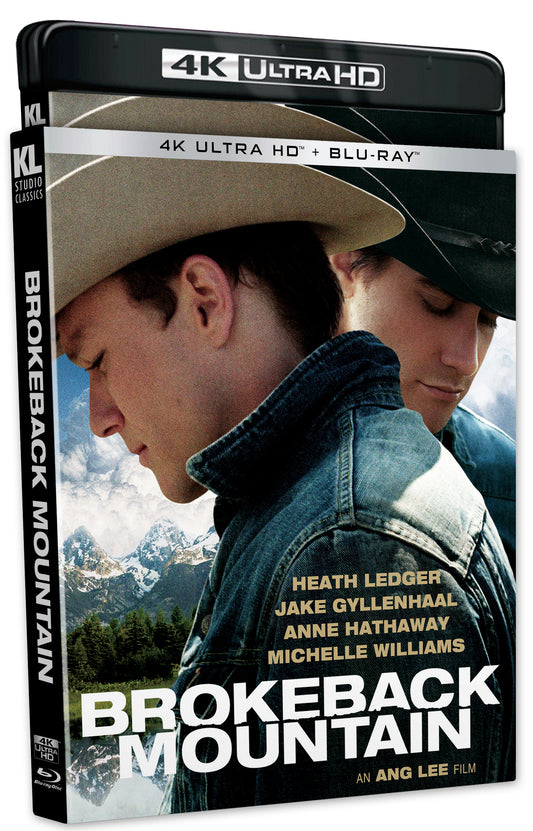 Brokeback Mountain 4K UHD + Blu-ray with Slipcover (Kino Lorber) [Preorder]