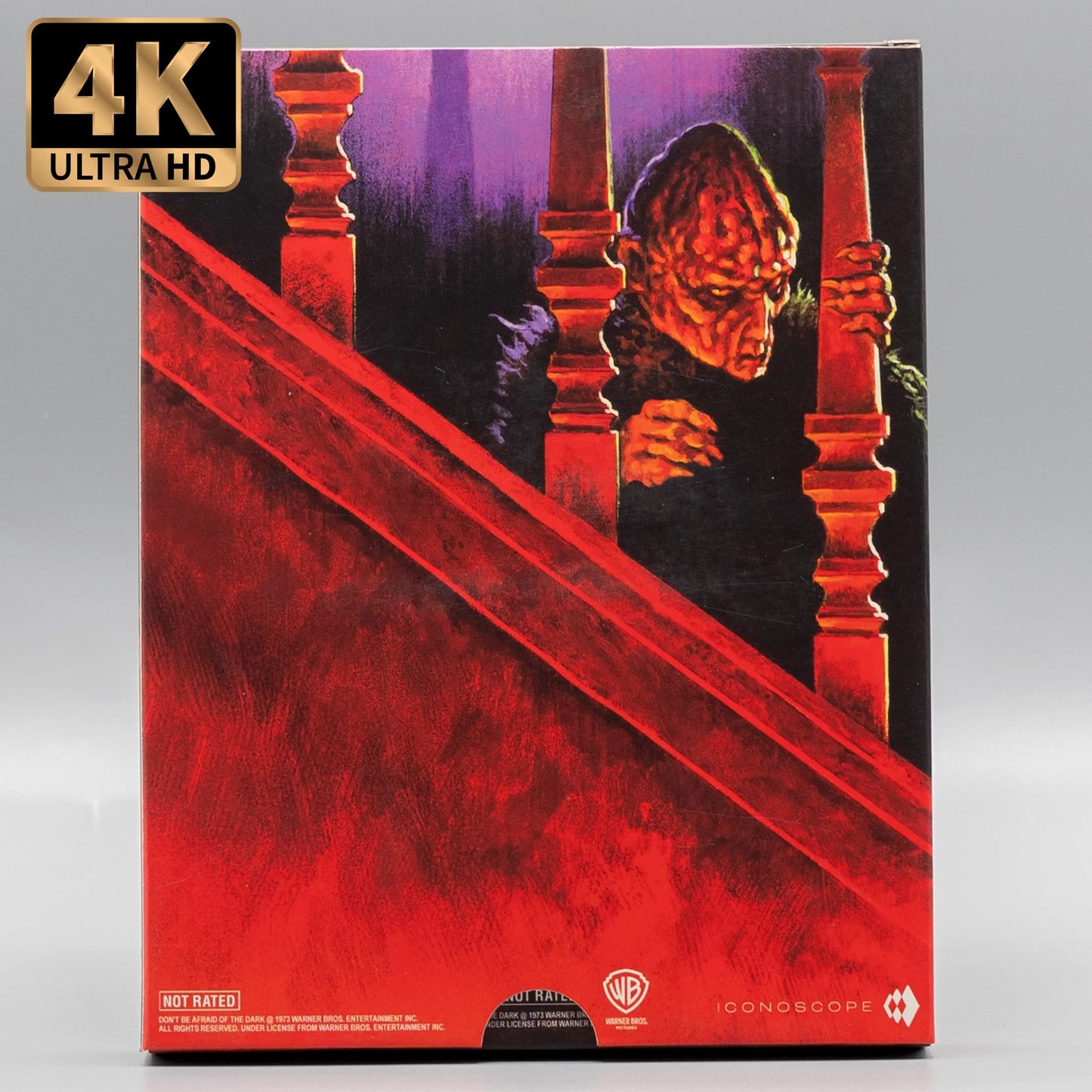 Don't Be Afraid of the Dark 4K UHD + Blu-ray with Limited Edition Slipcase + Slipcover Combo (Iconoscope) LIMIT 1 PER CUSTOMER