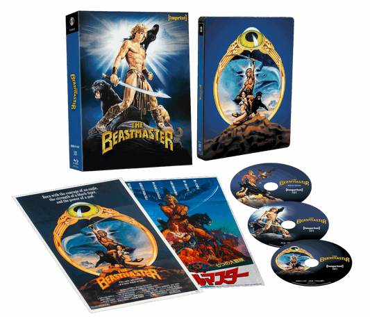 The Beastmaster (1982) – 4K UHD + Blu-ray Limited Edition Steelbook (Imprint/Region Free) [Preorder]