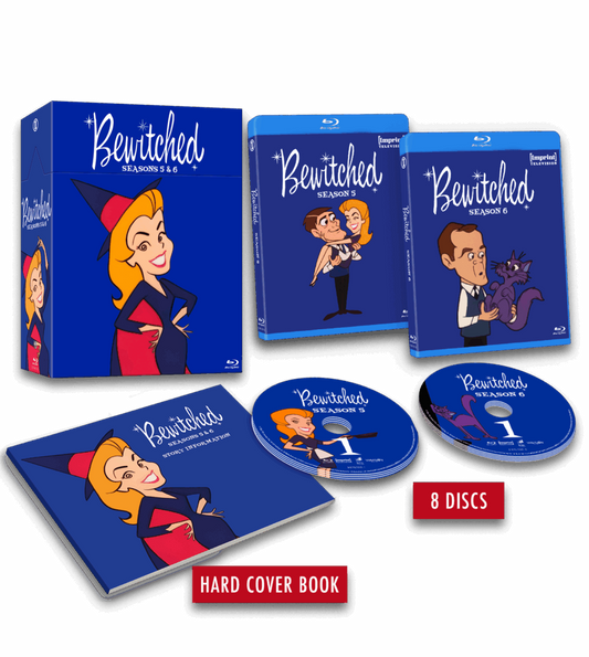 Bewitched – Seasons 5 & 6 (1968 – 1970) Limited Edition Blu-ray HardBox (Imprint/Region Free) [Preorder]