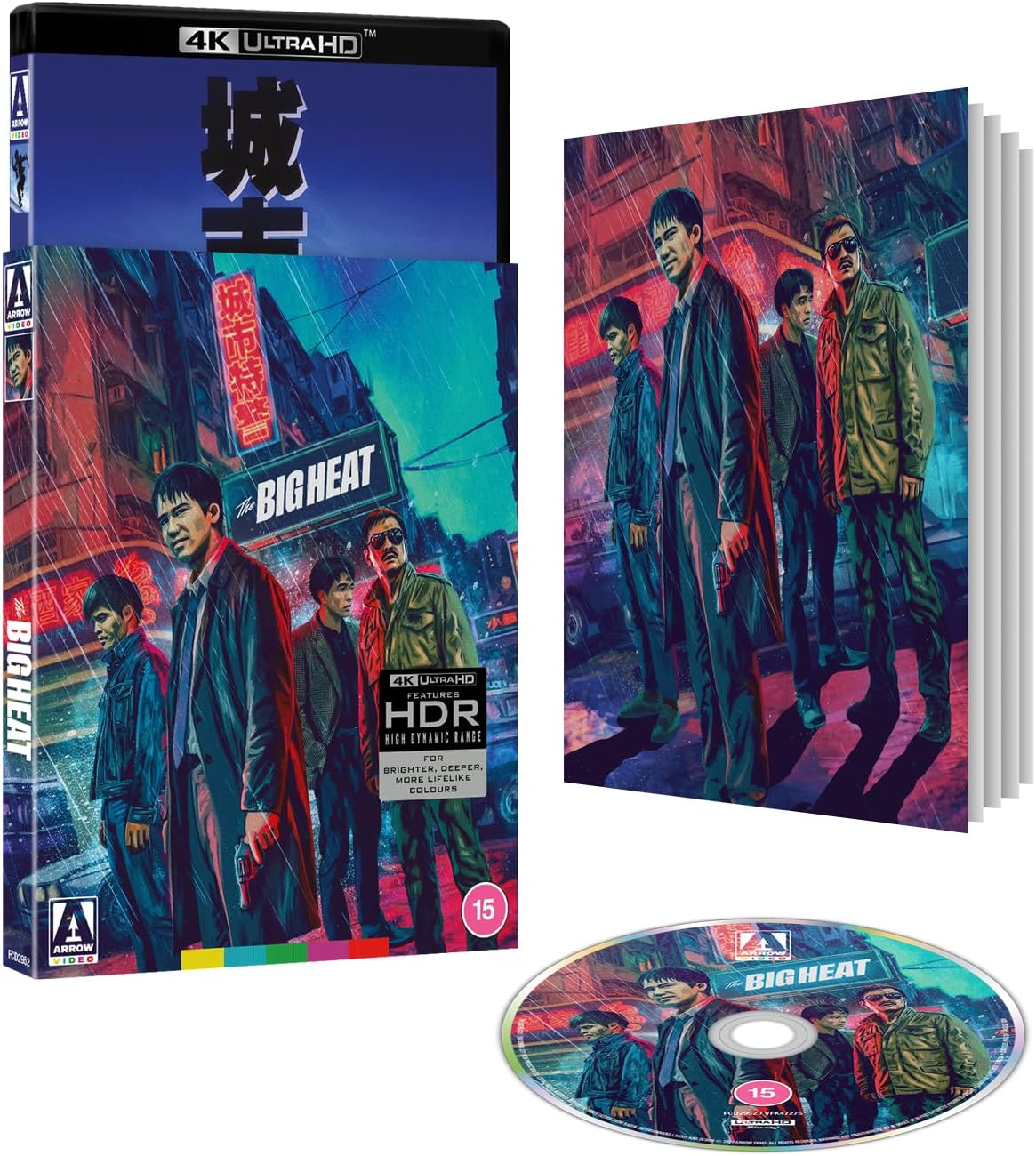 The Big Heat 4K UHD Limited Edition with Slipcover (Arrow Video UK/Region Free) [Preorder]
