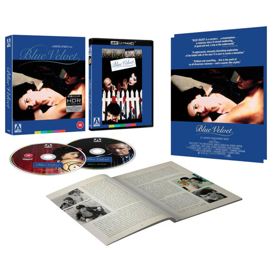 Blue Velvet Limited Edition 4K UHD with Slipcover (Arrow Video UK/Region Free/B) [Preorder]