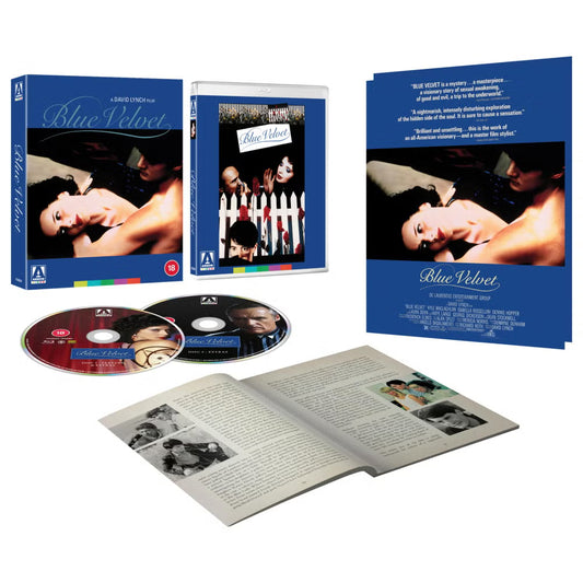 Blue Velvet Limited Edition Blu-ray with Slipcover (Arrow Video UK/Region B) [Preorder]
