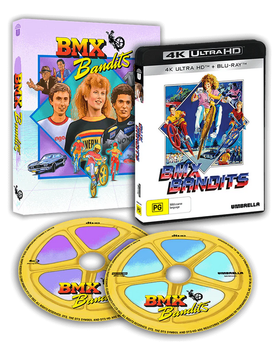 Bmx Bandits (1983) 4K UHD + Blu-ray with Slipcover (Umbrella Entertainment/Region Free) [Preorder]