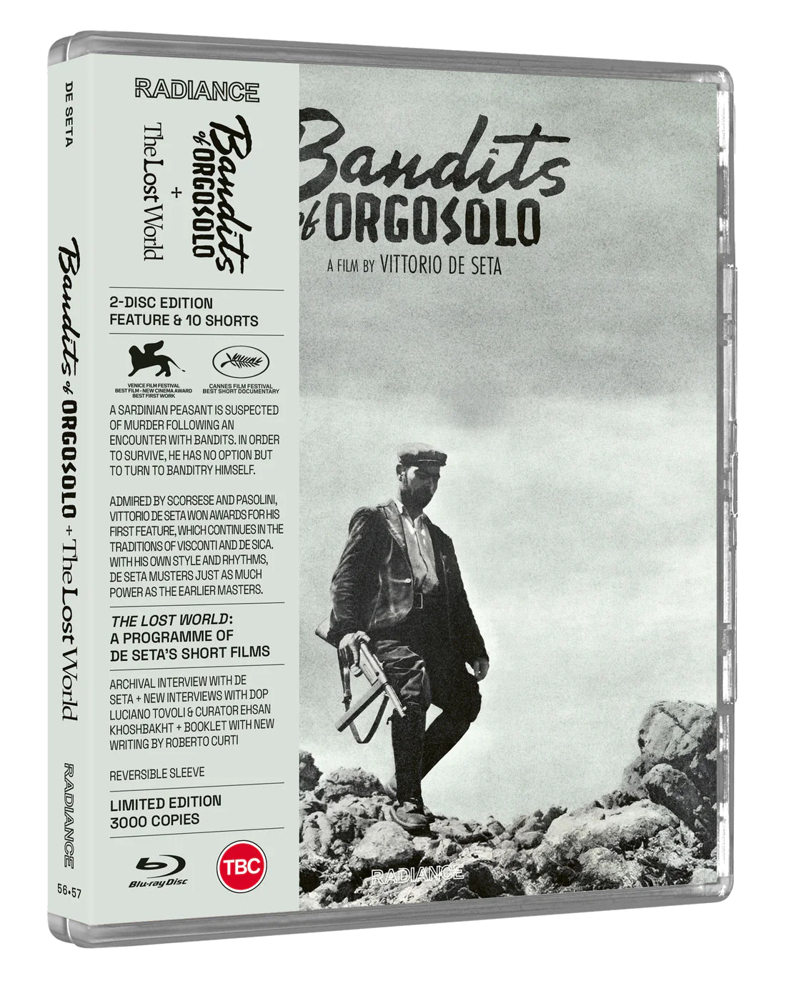 Bandits of Orgosolo + The Lost World Blu-ray Limited Edition (Radiance UK/Region free)