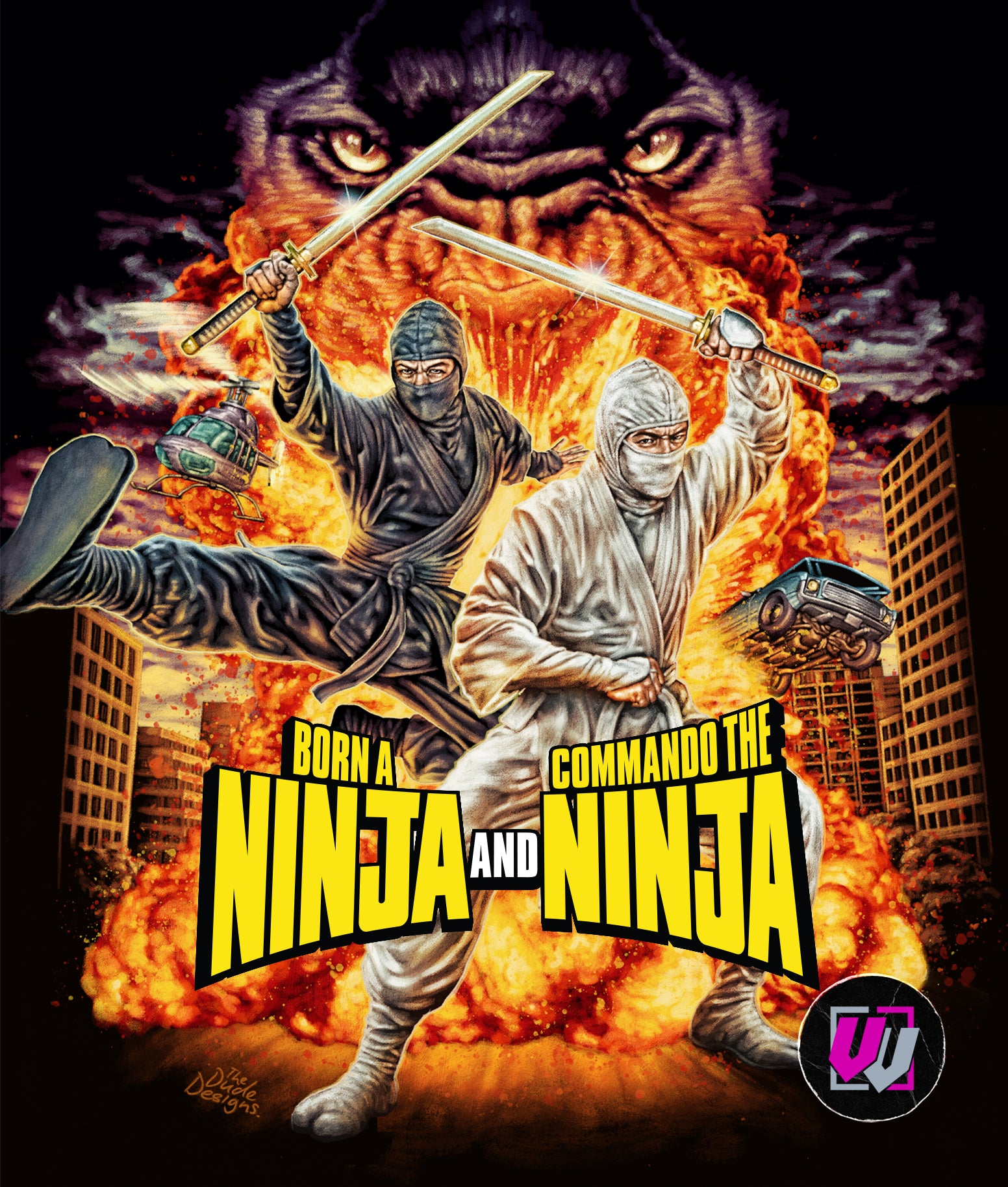 Born A Ninja/ Commando The Ninja Double Feature Blu-ray