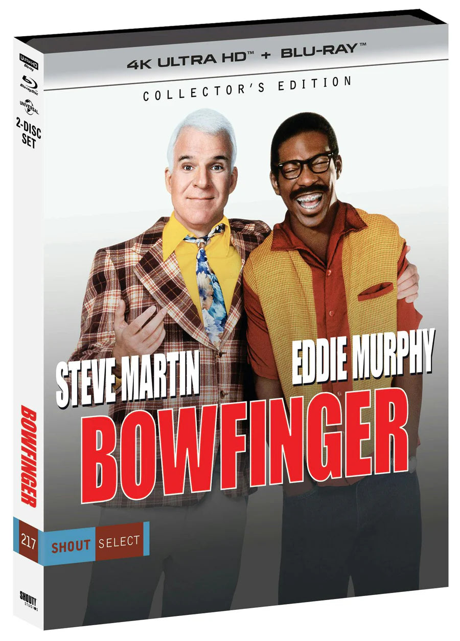 Bowfinger 4K UHD + Blu-ray Collector's Edition with Slipcover (Shout Factory)