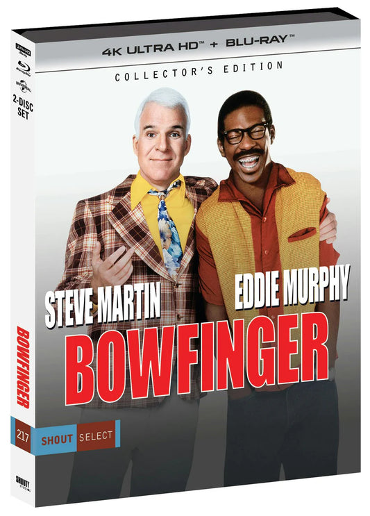Bowfinger 4K UHD + Blu-ray Collector's Edition with Slipcover (Shout Factory) [Preorder]
