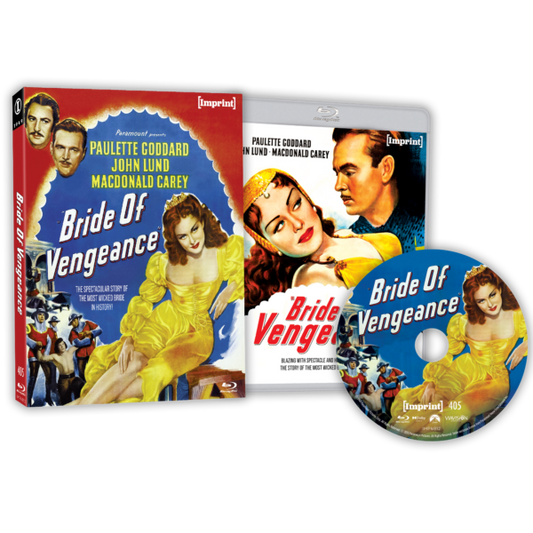 Bride Of Vengeance (1949) Blu-ray with Slipcase (Imprint/Region Free)