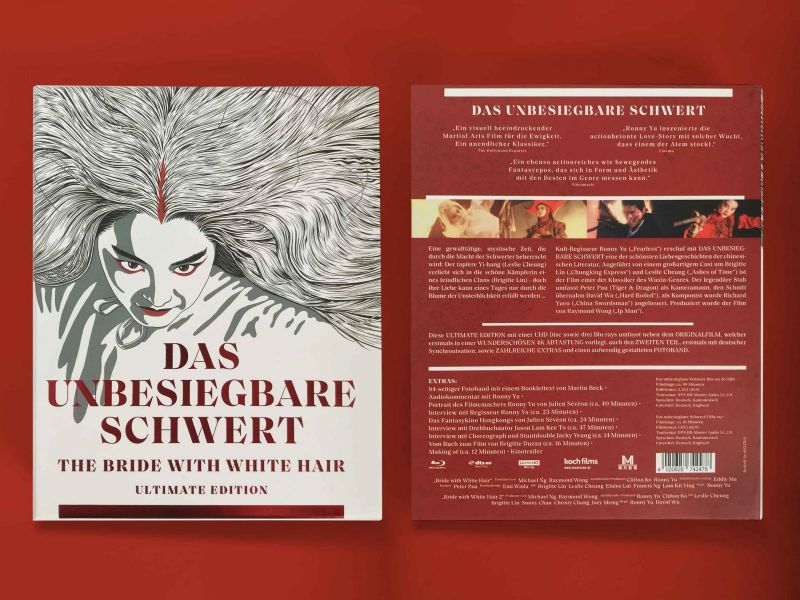 The Bride with White Hair 4K UHD + Blu-ray Ultimate Edition (Plaion Pictures/Region Free/B) [German Import]