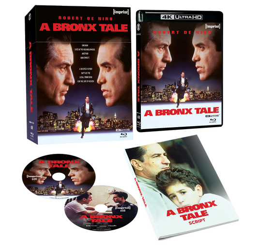 A Bronx Tale (1993) - Limited Edition 4K UHD + Blu-ray Hardbox + Hardcover Booklet (Imprint/Region Free) [Preorder]