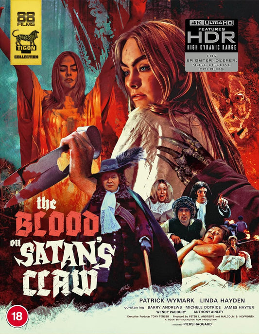 The Blood on Satan's Claw 4K UHD + BD with Slipcover (88 Films/Region Free/B)