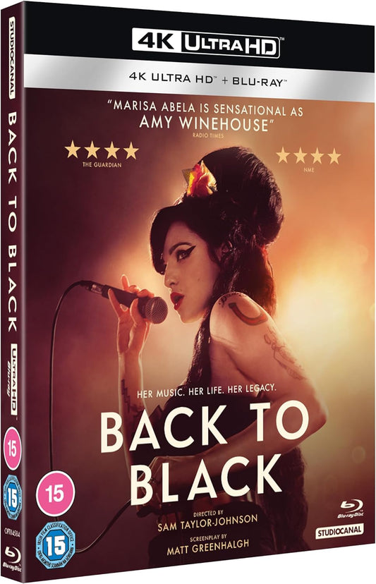 Back to Black 4K UHD + Blu-ray with Slipcover (StudioCanal/Region Free/B)
