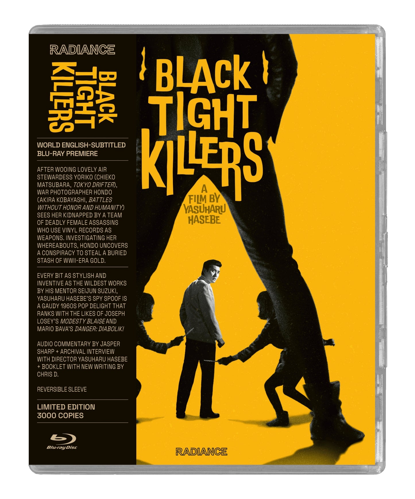 Black Tight Killers Limited Edition Blu-ray (Radiance U.S.) [Preorder]