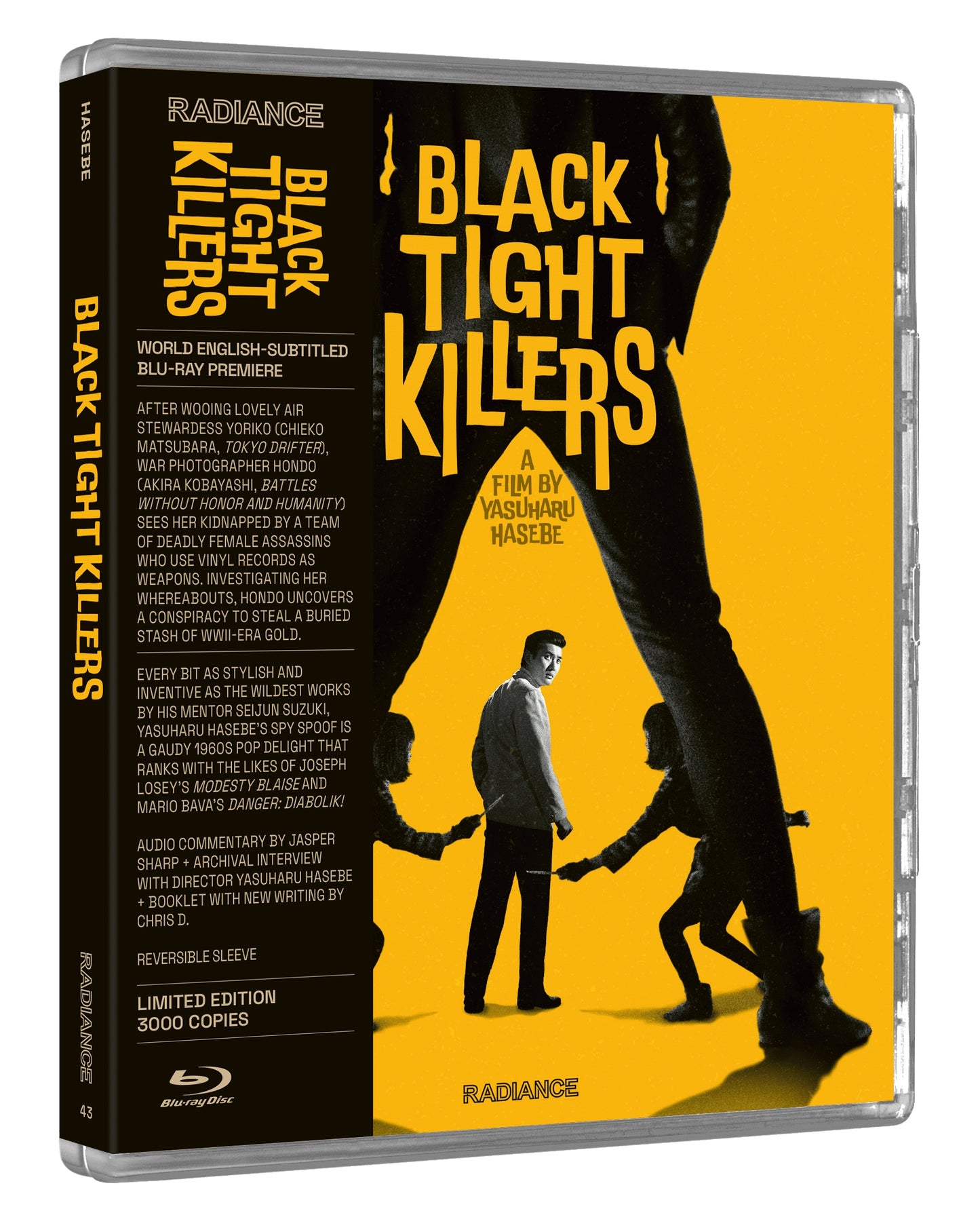 Black Tight Killers Limited Edition Blu-ray (Radiance U.S.) [Preorder]