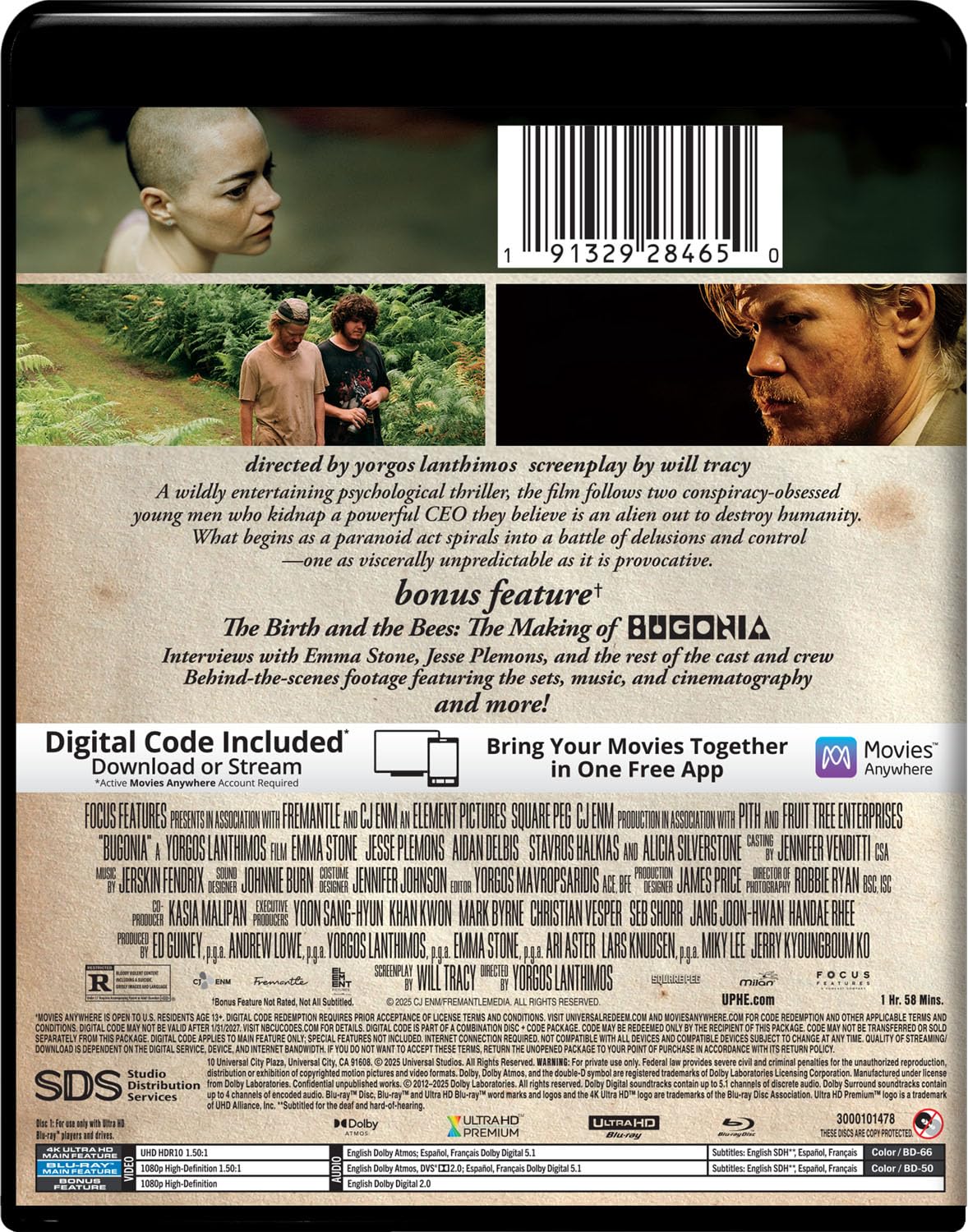 Bugonia 4K UHD (Universal U.S.) [Preorder]