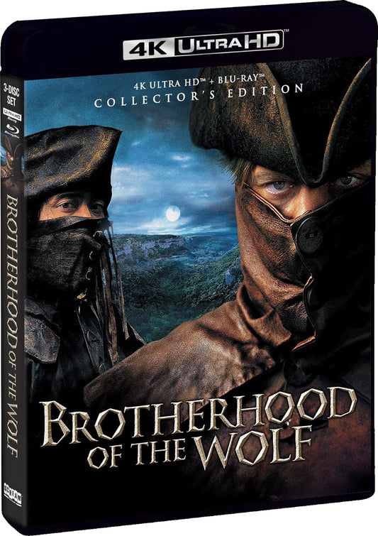 Brotherhood of the Wolf 4K UHD + Blu-ray Collector's Edition (Scream Factory)