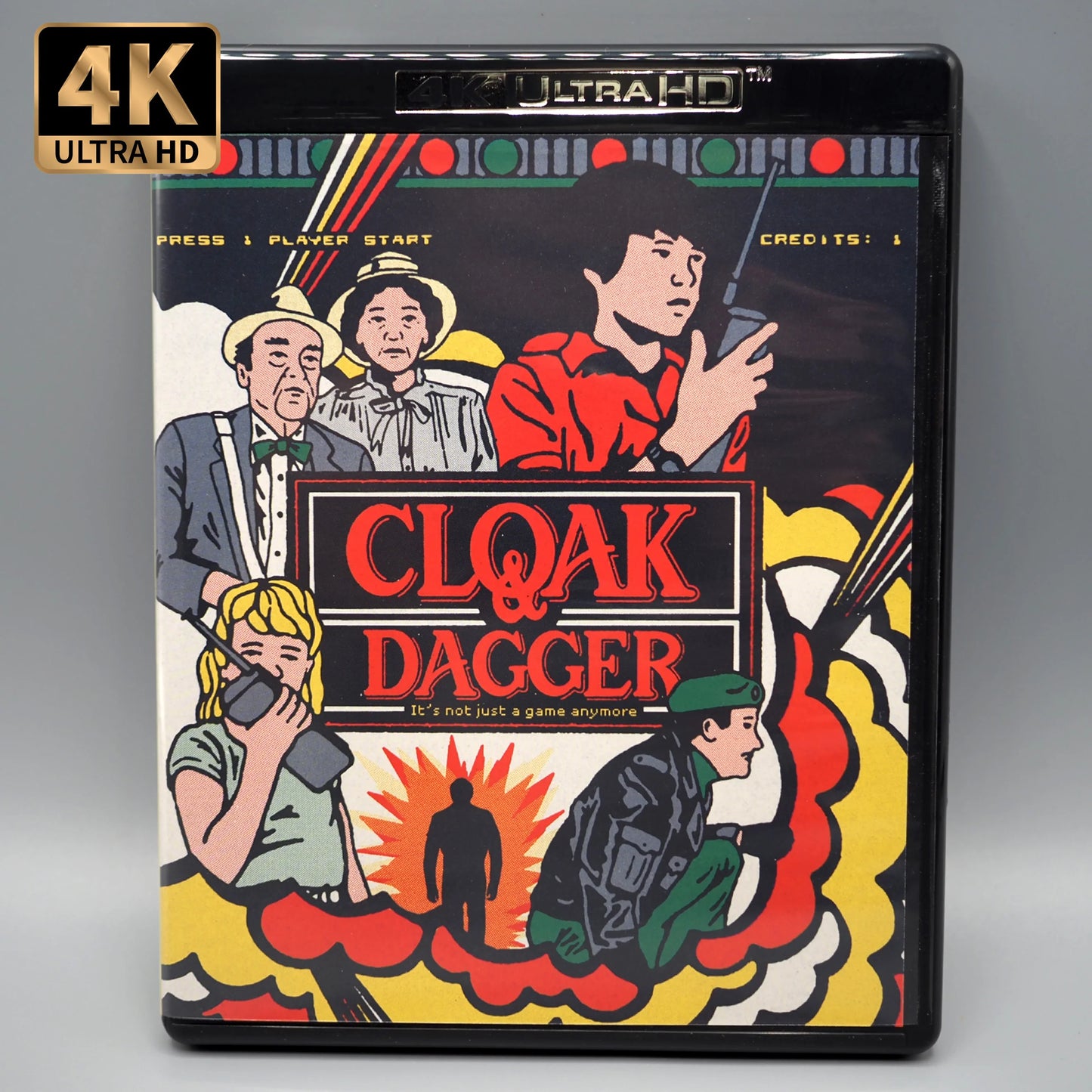 Cloak & Dagger 4K UHD + Blu-ray Standard Edition (Vinegar Syndrome)