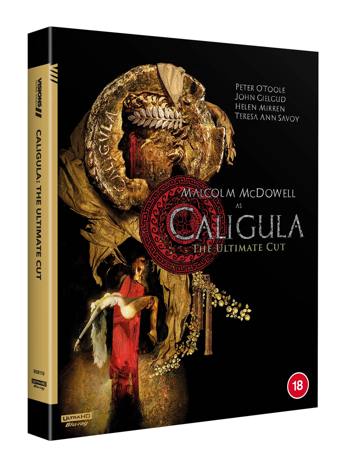 Caligula - The Ultimate Cut 4K Ultra HD with Slipcover (Visions/Region Free) [Preorder]