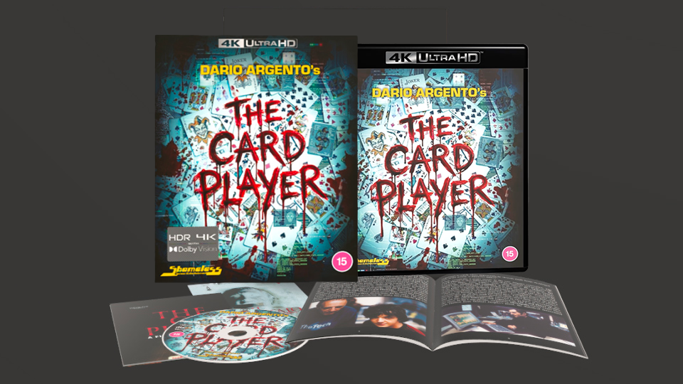 The Card Player 4K UHD + Blu-ray with Slipcover (Shameless Entertainment/Region Free)