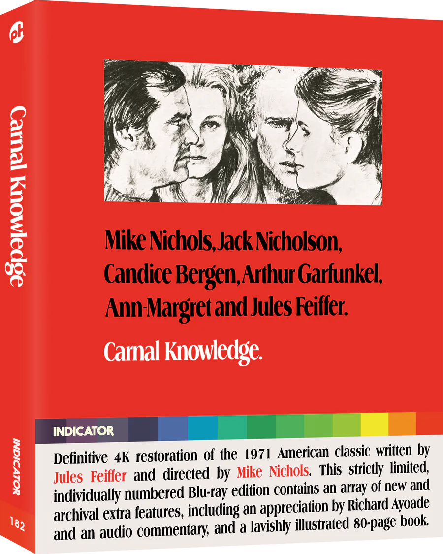 Carnal Knowledge Limited Edition Blu-ray with Booklet (Powerhouse Films UK/Region B) [Preorder]