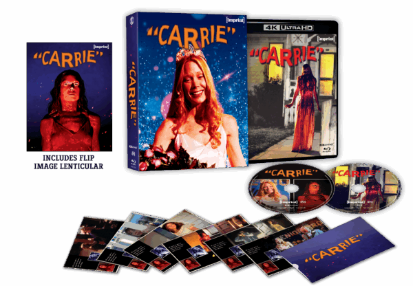 Carrie (1976) – 4K UHD + Blu-ray Limited Edition Lenticular Hardcase (Imprint/Region Free) [Preorder]