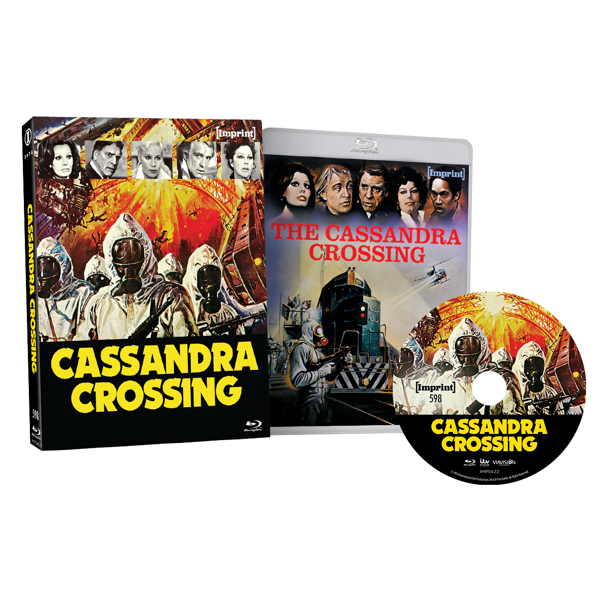 The Cassandra Crossing (1976) (Imprint Collection #598) - Limited Edition Blu-ray with Slipcase (Imprint/Region Free)