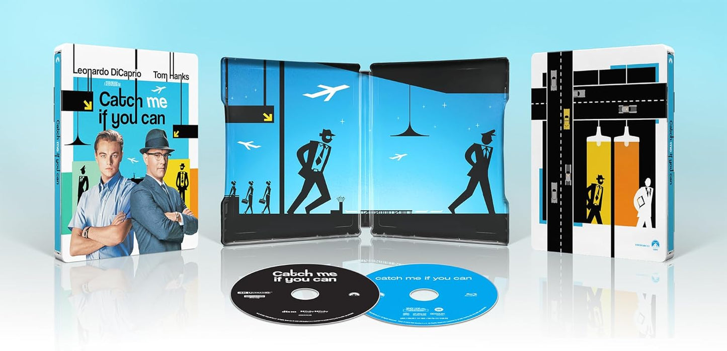 Catch Me If You Can Limited Edition 4K UHD + Blu-ray SteelBook (Paramount U.S.)