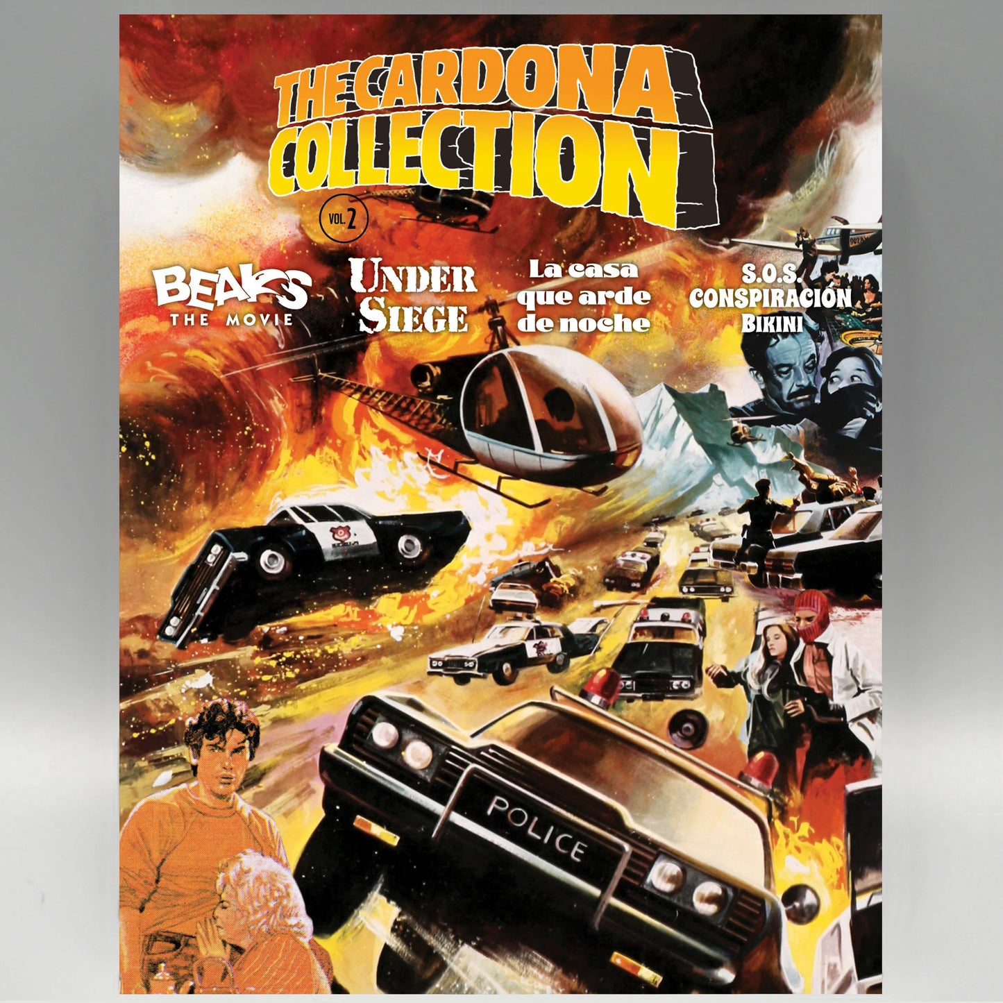 The Cardona Collection: Volume Two Blu-ray with Limited Edition Slipcover (Vinegar Syndrome)